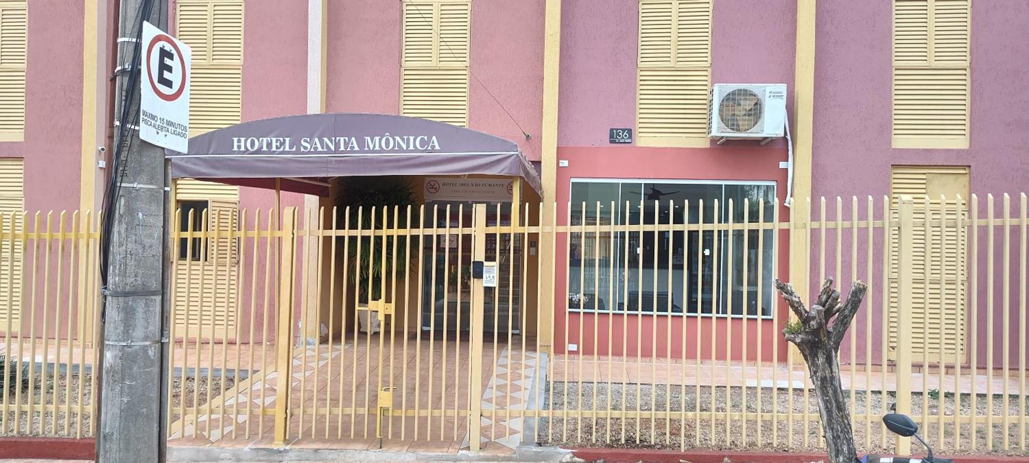 Hotel Sta Monica Marilia Bagian luar foto